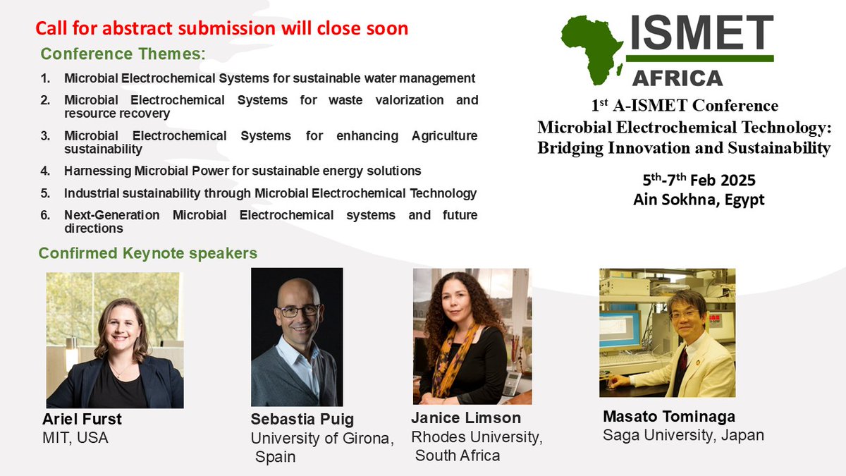 A- ISMET (@aismet2025) on Twitter photo A-ISMET announcement. Hurry up to register and upload your abstract at: sites.google.com/view/ismet-afr… <a href="/ISMETsociety/">ISMET</a> <a href="/ISMET_LA/">ISMET Latin America</a> <a href="/ISMETAfrica/">ISMET-Africa</a> <a href="/euismet2023/">EUISMET2023</a> <a href="/sebastia_puig/">Sebastià Puig</a> <a href="/afurst1/">Ariel Furst</a> <a href="/JaniceLimson/">Janice Limson</a> <a href="/masato/">Masato Saito</a> tominaga <a href="/CEMAarhus/">Center for Electromicrobiology</a> A-ISMET announcement. Hurry up to register and upload your abstract at: sites.google.com/view/ismet-afr… <a href="/ISMETsociety/">ISMET</a> <a href="/ISMET_LA/">ISMET Latin America</a> <a href="/ISMETAfrica/">ISMET-Africa</a> <a href="/euismet2023/">EUISMET2023</a> <a href="/sebastia_puig/">Sebastià Puig</a> <a href="/afurst1/">Ariel Furst</a> <a href="/JaniceLimson/">Janice Limson</a> <a href="/masato/">Masato Saito</a> tominaga <a href="/CEMAarhus/">Center for Electromicrobiology</a>