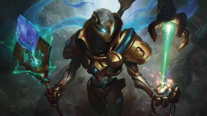 Let the glorious evolution begin. Viktor is on PBE as the Herald of the Arcane. 