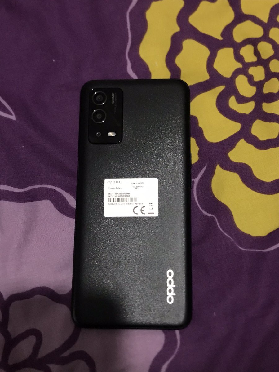 verraNM's tweet image. For sale OPPO A55 RAM 4 GB MEMORY 64 GB
Price : IDR 5.000.000 (nego tipis)
#forsale #hpsecond #oppo #oppoa55 #jualbelihpsecond