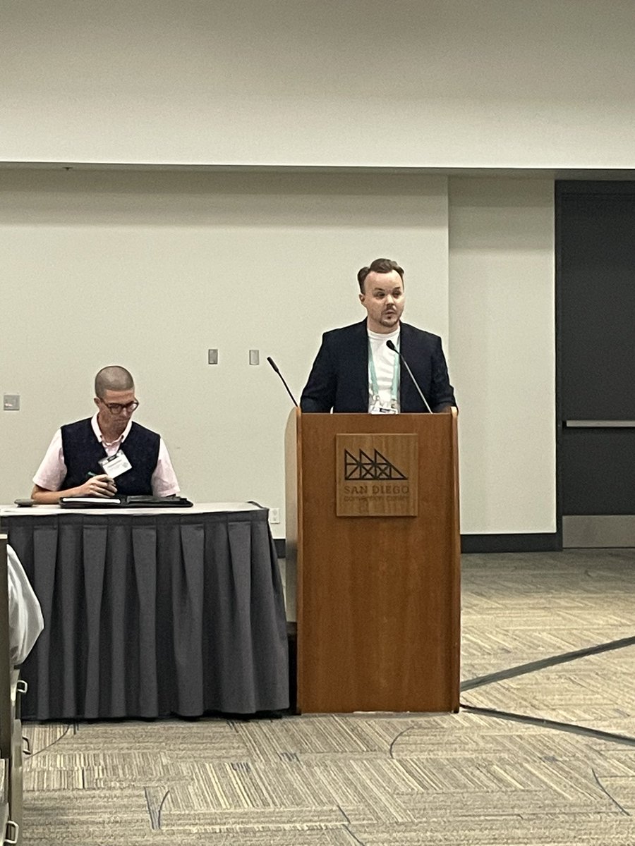 evan_vossman's tweet image. First SBL presentation in the books! I had a great time sharing my ideas, catching up with friends, and meeting so many excellent scholars this weekend. #SBLAAR24