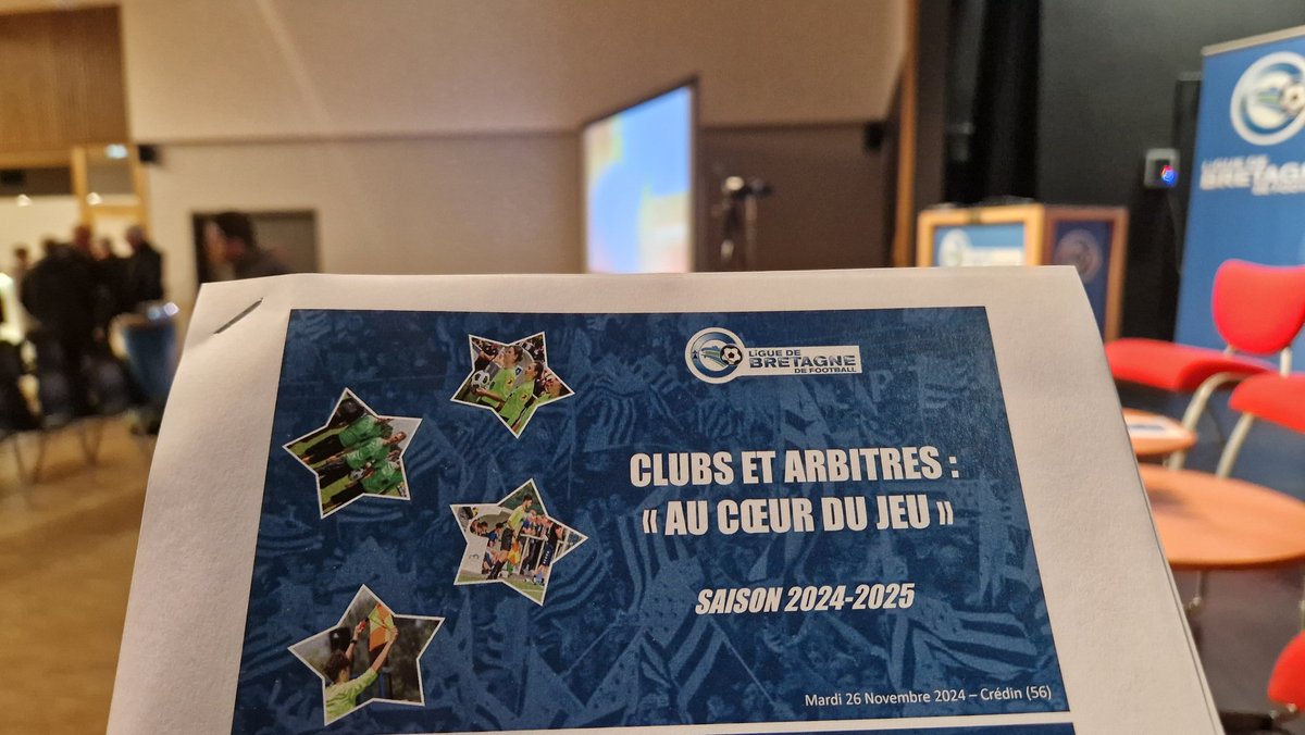 LBFoff's tweet image. [ÉVÉNEMENT]
Tout est prêt à Crédin pour une soirée inédite autour de l'arbitrage et les Acteurs du jeu !

@TousArbitres @ArbitresSAFE