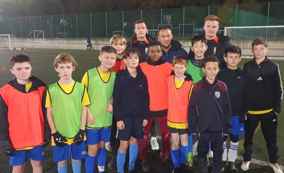 HiveTrust's tweet photo. Cropper and Shelton Inspire Local Talent at AC Finchley
The Hive Foundation Manager, Dan Barton, commented, “Through the Affiliate Club Programme, we’re building connections with local grassroots clubs
https://t.co/bECWmPqD3w
#BeesInTheCommunity #ACFinchley #BarnetFC https://t.co/hkc5RrXw1D