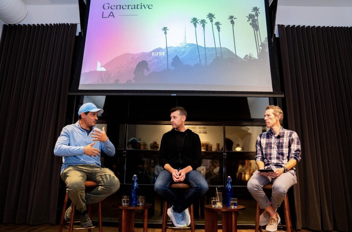 Lightspeed (@lightspeedvp) on Twitter photo During our recent #GenLA meetup, our Partner <a href="/jmover/">Justin M. Overdorff</a> hosted Drew Tennenbaum, Vice President of Consumer Experiences at <a href="/PayPal/">PayPal</a>, and <a href="/getCos/">Cosmin Nicolaescu</a> (Cosmin Nicolaescu), former Chief Technology Officer of @BrexHQ for a fireside chat about the unique challenges and opportunities AI brings During our recent #GenLA meetup, our Partner <a href="/jmover/">Justin M. Overdorff</a> hosted Drew Tennenbaum, Vice President of Consumer Experiences at <a href="/PayPal/">PayPal</a>, and <a href="/getCos/">Cosmin Nicolaescu</a> (Cosmin Nicolaescu), former Chief Technology Officer of @BrexHQ for a fireside chat about the unique challenges and opportunities AI brings
