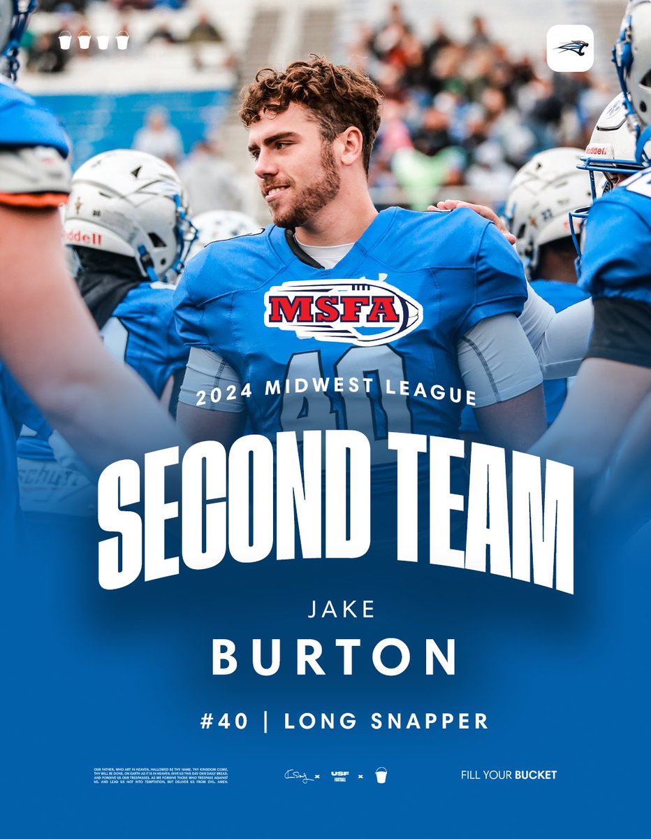 <a href="/MidStatesFB/">Mid-States Football Association</a> Also, 4/4*

Congratulations to Jake Burton for being named 2024 MSFA All-Midwest League Second Team! 🏈