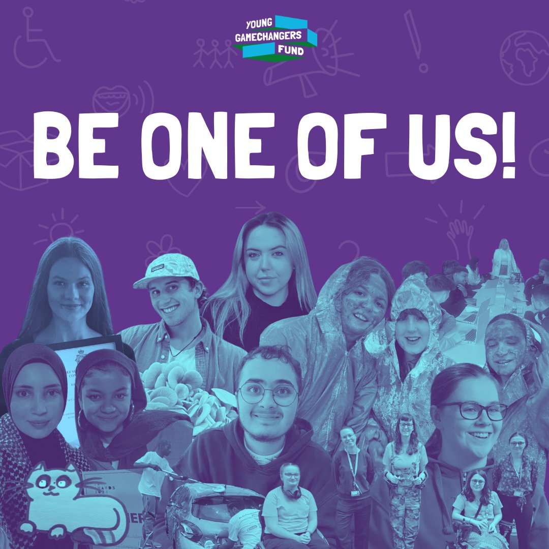Last year, we had an amazing cohort of Young Gamechangers who are creating impactful, sustainable change in their communities.

#YoungGamechangersFund awards grants of up to £20k directly to young people aged 10-25.