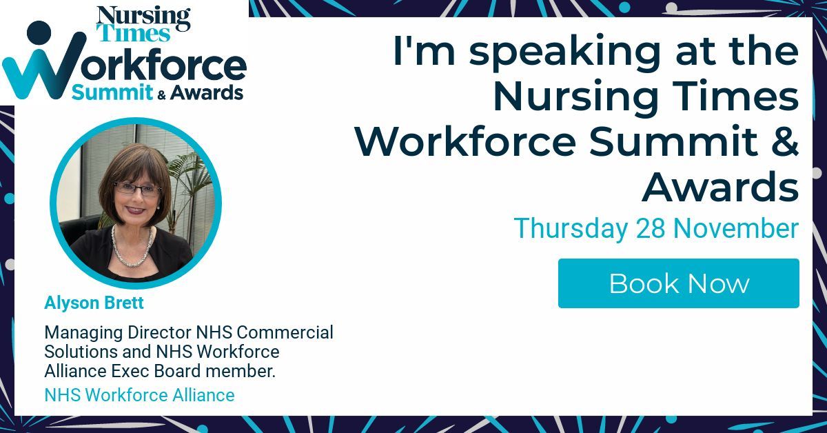 Are you attending the Nursing Times Workforce Summit on Thursday? 

Our workforce team is ready to share insights on boosting productivity and optimising staffing levels. Make sure you stop by our exhibition stand for a chat! See you there. 

@nursingtimes
#nursingleaders #nt