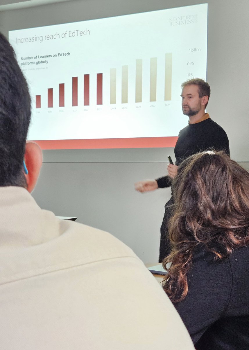 ISTO (@isto_lmu) on Twitter photo Signaling Skills in the Digital Age 🎓📈
We enjoyed hosting <a href="/EmilPalikot/">Emil Palikot</a> (<a href="/StanfordGSB/">Stanford Graduate School of Business</a>) for our ORG seminar today! His research, co-authored with Susan Athey, shows how sharing MOOC credentials on LinkedIn boosts job prospects, especially for low-employability users. Signaling Skills in the Digital Age 🎓📈
We enjoyed hosting <a href="/EmilPalikot/">Emil Palikot</a> (<a href="/StanfordGSB/">Stanford Graduate School of Business</a>) for our ORG seminar today! His research, co-authored with Susan Athey, shows how sharing MOOC credentials on LinkedIn boosts job prospects, especially for low-employability users.
