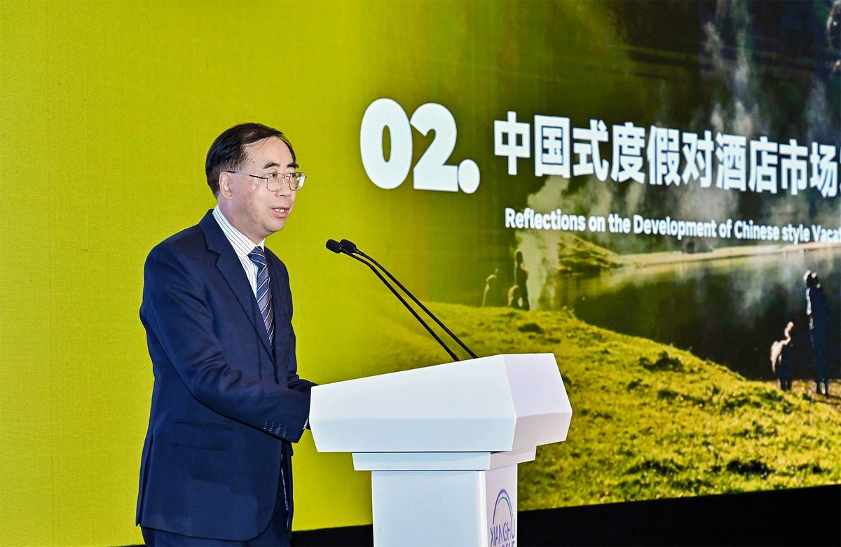 wtasocials's tweet photo. 【Insights & Inspirations】

The "WTA·Xianghu Dialogue 2024" was successfully held in Sanya, Hainan, China.

Mr. WANG Jianping, Chairman and President of Narada Hotel, President of Zhejiang Hotel Association, noted, "In the past, tourism focused on scenic beauty; now it emphasizes the experience, and the future will see a blend of vacationing and everyday life".

More Info: https://t.co/5dim0tVL2x

#WTAEvent #WTAXianghuDialogue #GlobalTourism #TourismInnovation