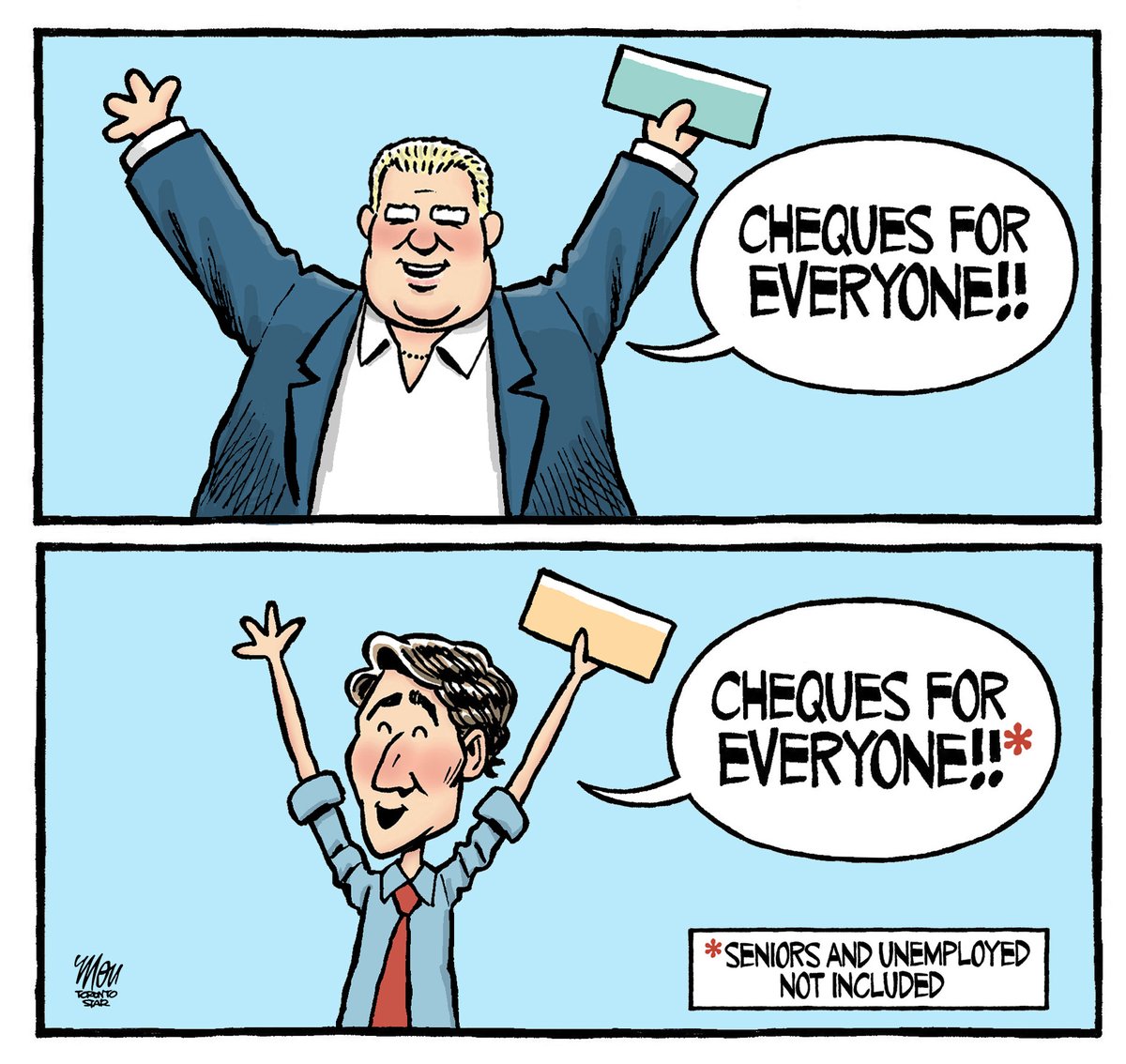 TheoMoudakis's tweet image. Please enjoy my cartoon in today's @TorontoStar