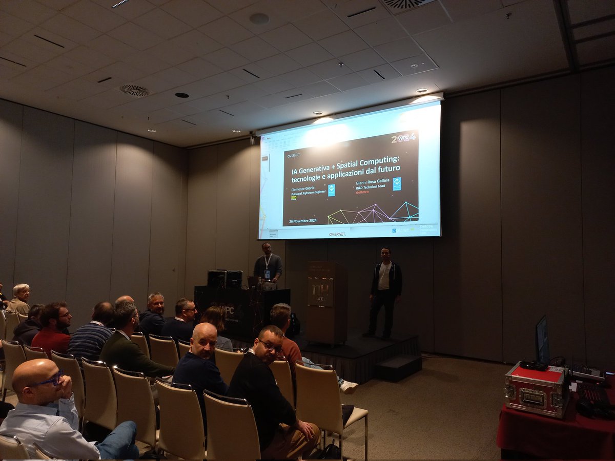 <a href="/Tinux80/">Clemente Giorio</a> e <a href="/giannirg/">Gianni Rosa Gallina</a> ci parlano di AI Generativa a #WPC2024