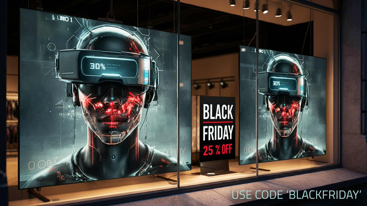 25% off all 🎬 Final Cut Pro plugins for #BlackFriday #BFCM  #fcpx #finalcutpro #videoediting #youtuber #Creators 
Use code 'BLACKFRIDAY" on checkout 
Go now!    idustrialrevolution.com