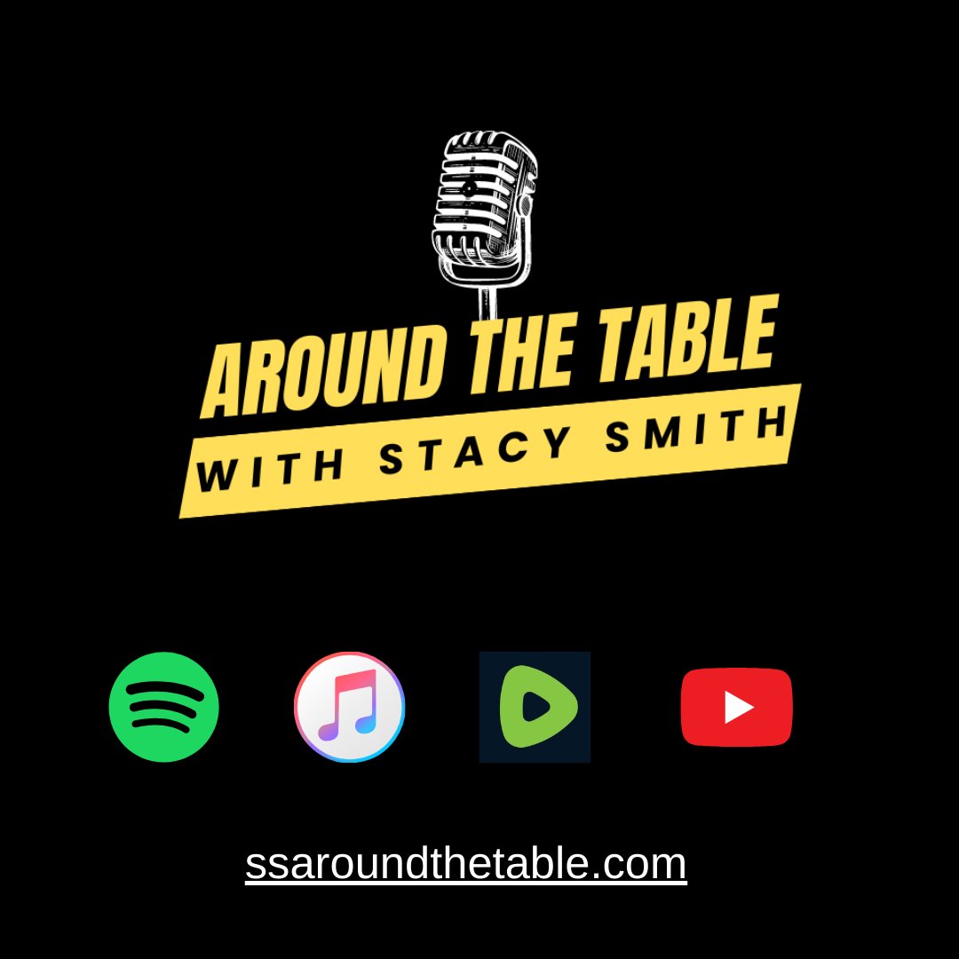 ss_table's tweet image. Miss last week's Around the Table with Stacy Smith episodes? We've got you covered! Two incredible conversations are waiting for you on your favorite podcast platform. 

Hit play and join the conversation today! linktr.ee/ssaroundthetab…

#AroundTheTable #PodcastLife #ListenNow