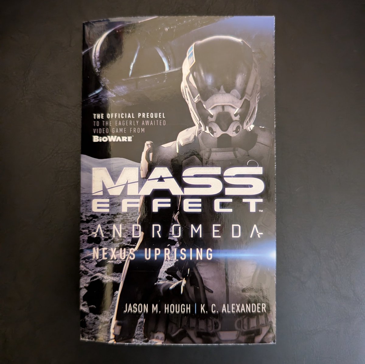 AOConnorAuthor's tweet image. Day 26's prompt for #SciFiMonth2024 is "Out of this world"

The prequel novel to Mass Effect Andromeda is still on my TBR. Andromeda and its novels feature humans (and other species) that leave Earth for the Andromeda galaxy.