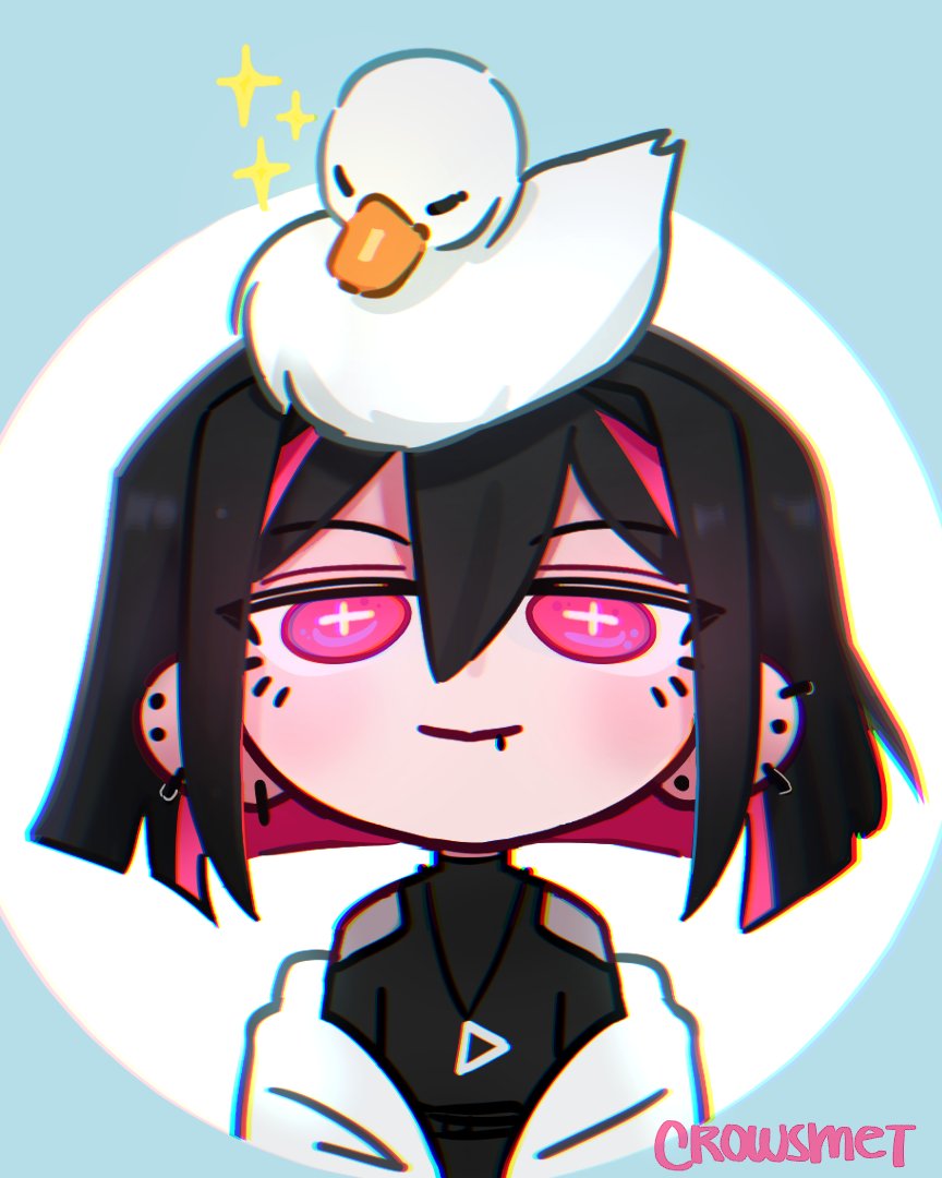 crowsmet's tweet photo. Dibujos de @Zakne_ y su patito  que nunca subi XD https://t.co/gLYa1UOEkm
