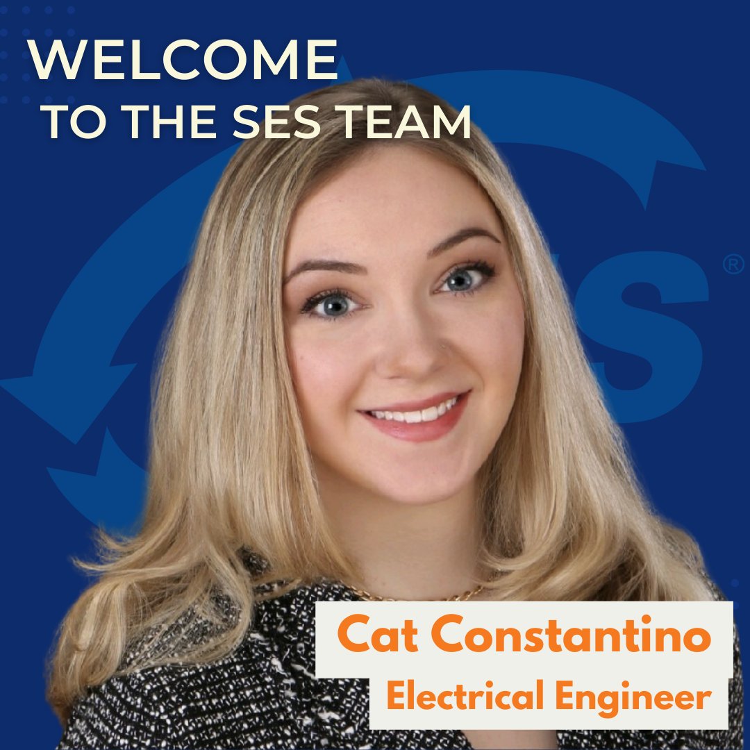 Join us in giving a warm welcome to Cat Constantino, our newest electrical engineer. Her expertise is already lighting up our team! 💡