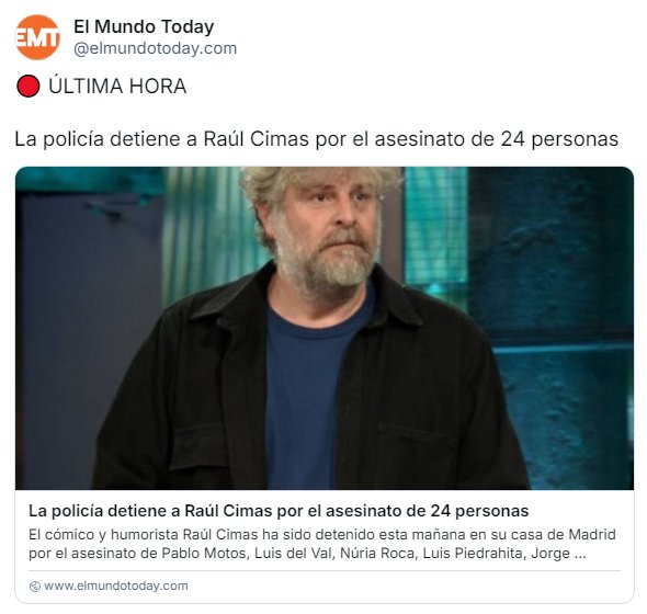 blanconatalio's tweet photo. Contra el hedor, humor.

Que no pare.

Grandes, Raúl Cimas @picuetin y El Mundo Today @elmundotoday https://t.co/GRYfgz9nh5 https://t.co/ZsHSY4Wtlw