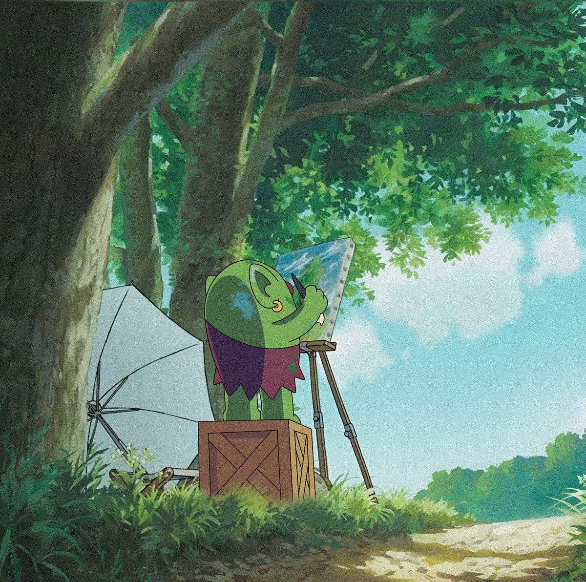 If you’re a SOL artist who’s thinking on launching a coin, you might want to reconsider it

No need to vamp other art coins by joining the meme-hype train in which you’ll probs struggle due to current market dilution

Want to partake on it? Buy a $GOBI bag and DRAW FOR YA BAGS