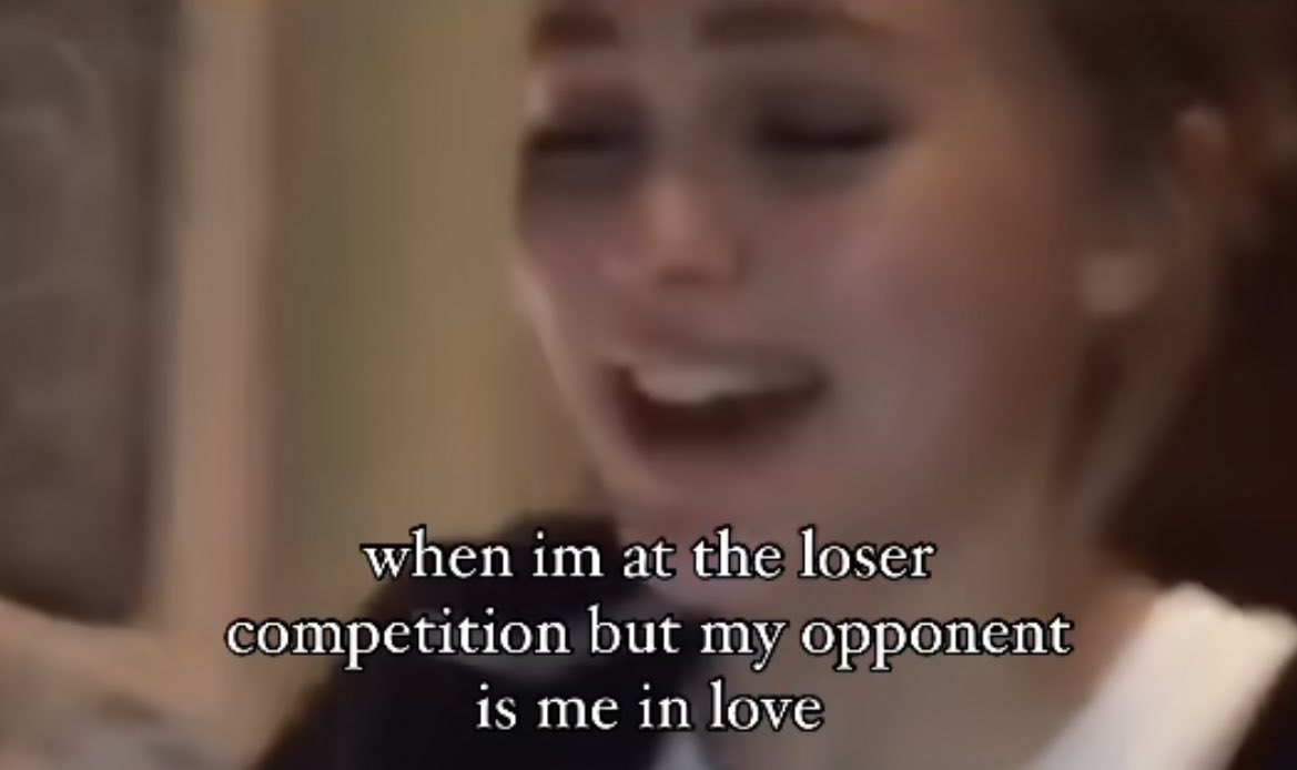 I lost
