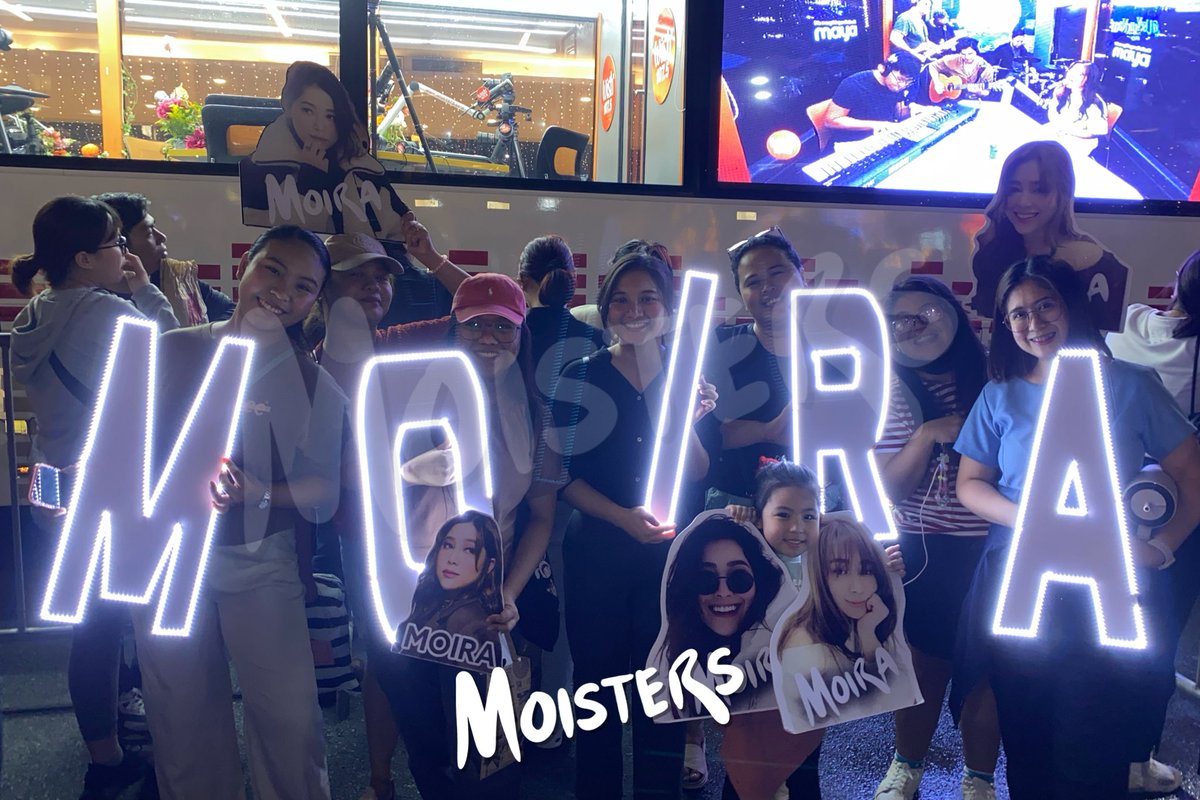 OfcMoisters_'s tweet photo. Moisters at “I’m Okay” Album wish bus performance with Moira 🌱

#Moisters #Moira #MoiraDelaTorre #ImOkay https://t.co/tjRRAaae9l