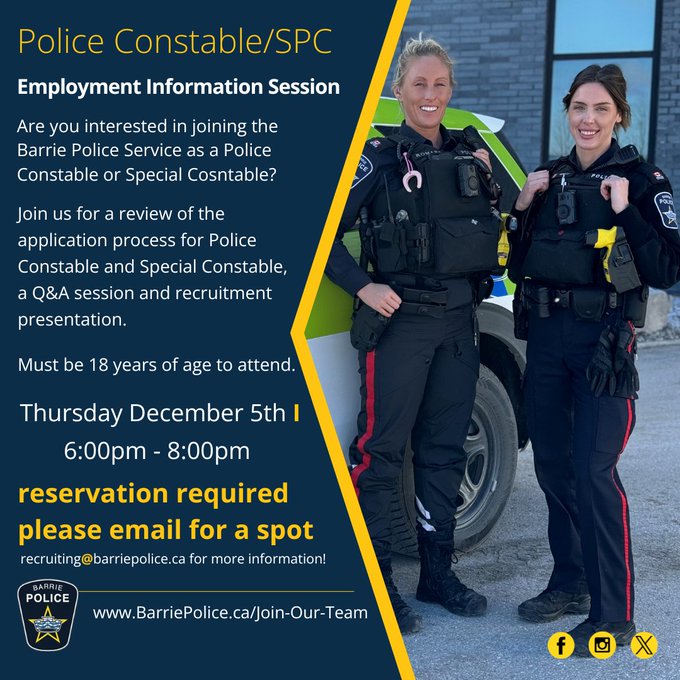 Barrie Police tweet media