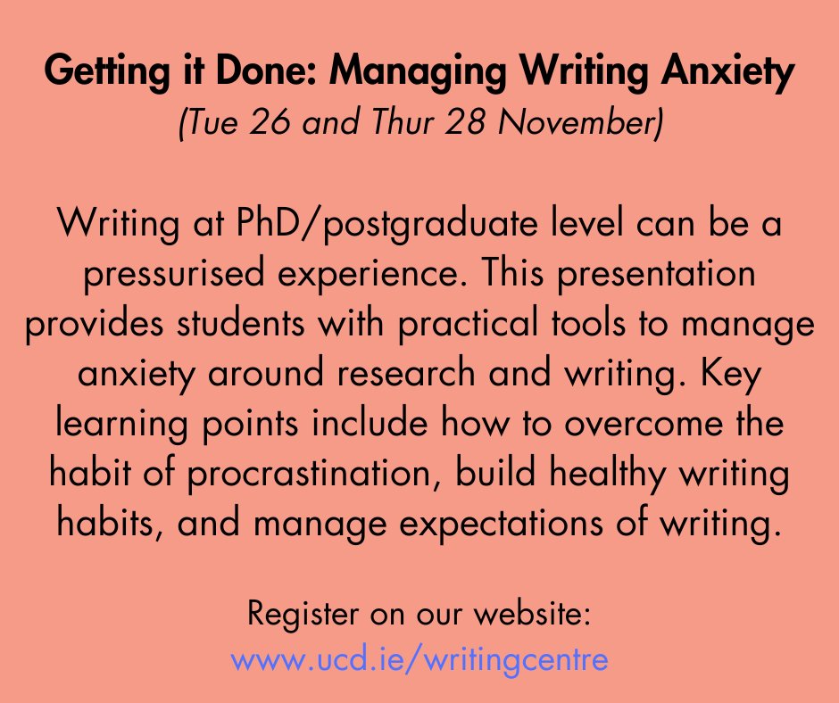 UCD Writing Centre tweet media