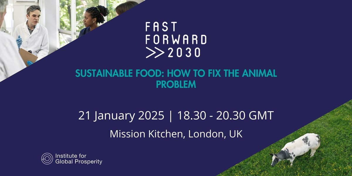 Fast Forward 2030 (@fastforward2030) on Twitter photo Sustainable Food: How to Fix the Animal Problem
Join Grace Regan (@SpiceBox) on 21 Jan 2025 at <a href="/mission_kitchen/">Mission Kitchen</a> for a powerful discussion on how we can create a more sustainable food system.
Tickets here: eventbrite.co.uk/e/sustainable-… Sustainable Food: How to Fix the Animal Problem
Join Grace Regan (@SpiceBox) on 21 Jan 2025 at <a href="/mission_kitchen/">Mission Kitchen</a> for a powerful discussion on how we can create a more sustainable food system.
Tickets here: eventbrite.co.uk/e/sustainable-…