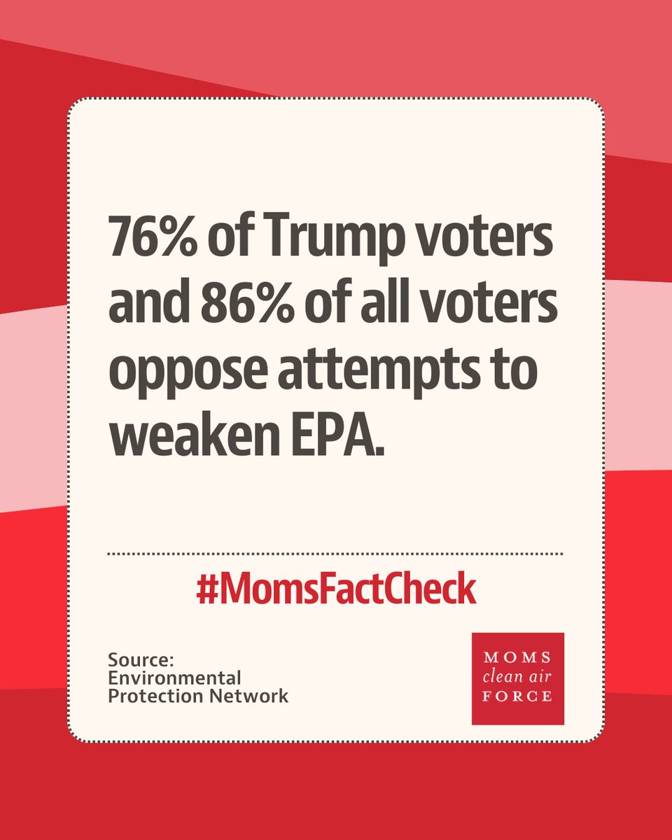 CleanAirMoms's tweet image. What happens when chaos meets truth? Anxiety fades. 
Enter our #MomDetective, cutting through the noise to uncover the facts behind the claims flooding our feeds. 
First up in her new #MomsFactCheck series: proving that most of us—no matter how we voted—care deeply about