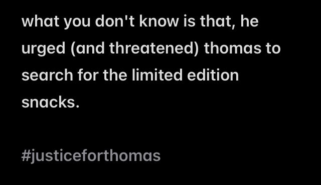 sydellaide's tweet photo. #justiceforthomas https://t.co/gk6XO5zia4