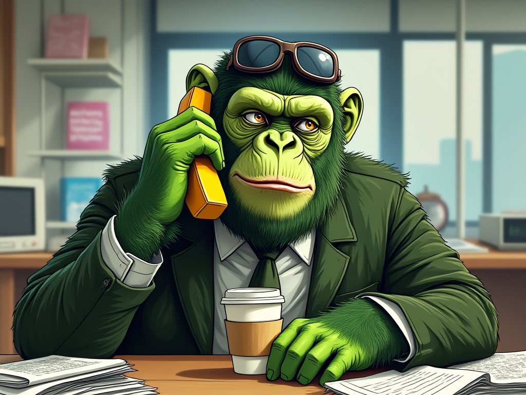 “Henlo, jeets are out start accumulating”

ApeOnly!

#ApeOnly