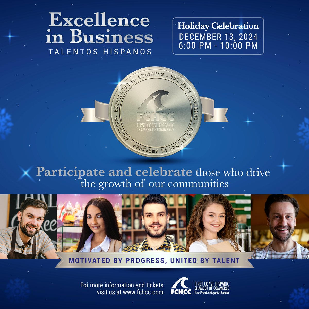 FCHCCflorida's tweet photo. ⭐ Get ready to participate and commemorate the remarkable individuals and enterprises responsible for the advancement of our communities at the Excellence in Business Awards – Talentos Hispanos 2.024.
https://t.co/kOBXWBsGLq https://t.co/1Z0MomcA1Y