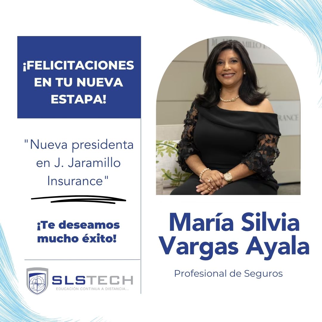 slstech's tweet image. 🎉 ¡Felicitaciones a María Silvia Vargas Ayala! 🎉

Nos enorgullece saber que una de nuestras estudiantes ha dado un gran paso en su carrera. 

¡Te deseamos todo el éxito en esta nueva etapa! 🌟

#SLSTECH #educacioncontinua #seguros