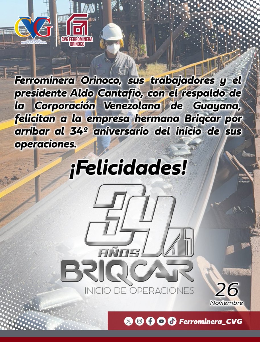 Ferrominera Orinoco tweet media