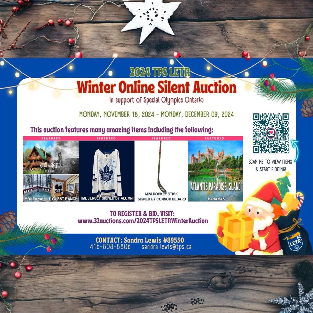 LETRToronto's tweet photo. "🎉 Ready to bid for a cause? Join our Silent Auction in support of @SOOntario! 🏅 Incredible items, unforgettable experiences, and every bid fuels inclusion &amp; opportunity for amazing athletes. Let’s make a difference together!  #SpecialOlympics 

https://t.co/MiWtJoE79i https://t.co/ysG5oeLBeL