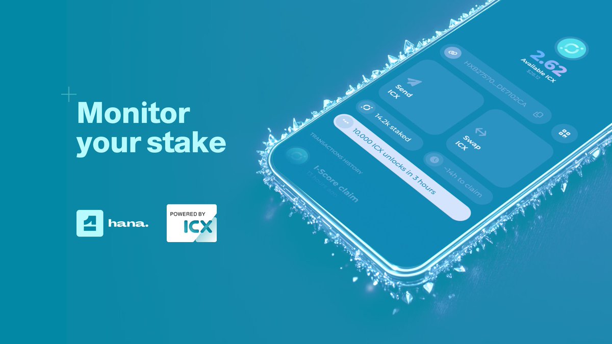 sodaholders's tweet photo. Was someone looking for an unstaking timer in @hanawallet?

Improved $ICX staking coming to the palm of your hand soon
https://t.co/9uUNHdl9gz https://t.co/YsyLgCHuYS