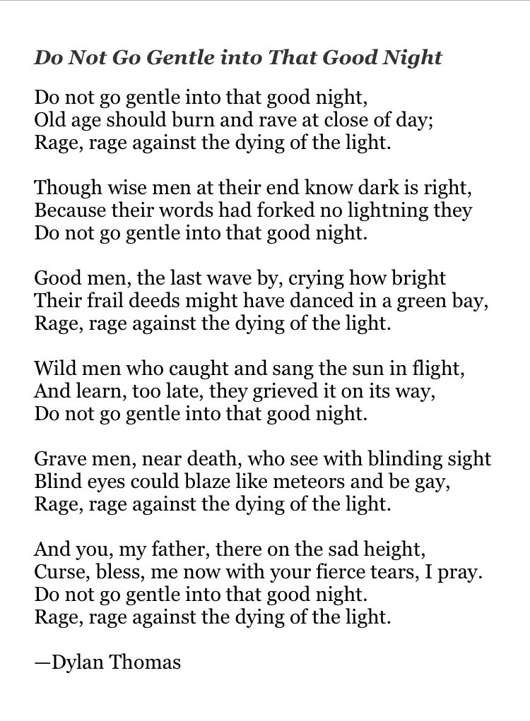 Joseph_Fasano_'s tweet photo. Today's Poetry Thread: COURAGE

Feel free to add poems. https://t.co/ALqoGRezIH