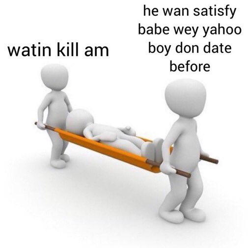 No be all risks you suppose take ooo