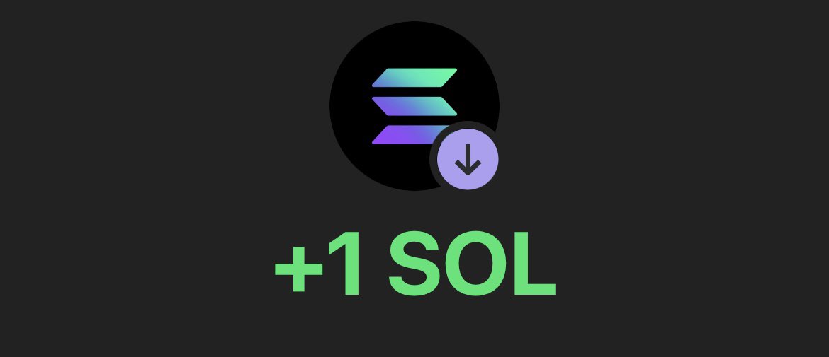 3jack23's tweet photo. 1 SOLANA GIVEAWAY! 🎉

Celebrating the 100k milestone! 

To Enter:
- Follow Me + 🔔 on
- RT, Like and Tag Friends

Ends in 48 Hours ⏳ Good Luck https://t.co/JT7LyeiJIj