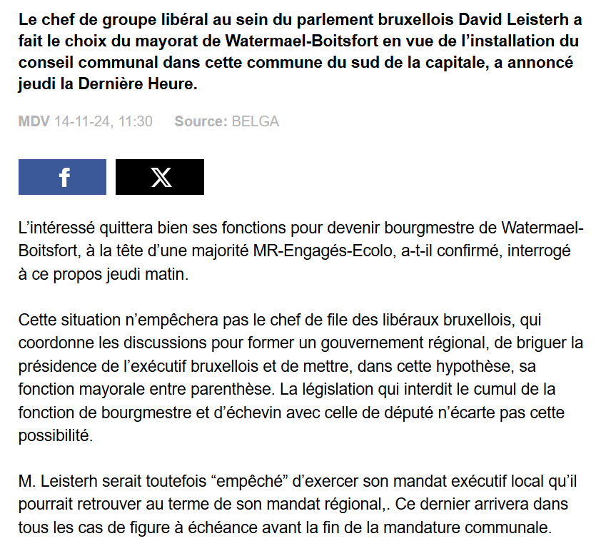 julienverset's tweet photo. @LeisterhDavid Je suis enseignant. Je ne suis pas syndicaliste.
Je ne me sens pas du tout soutenu par le MR. Expliquez-moi car je ne comprends pas bien votre message.
Par ailleurs, pouvez-vous m'expliquer votre façon d'assurer vos arrières en occupant deux places en même temps ? https://t.co/mI0BbuZS8U