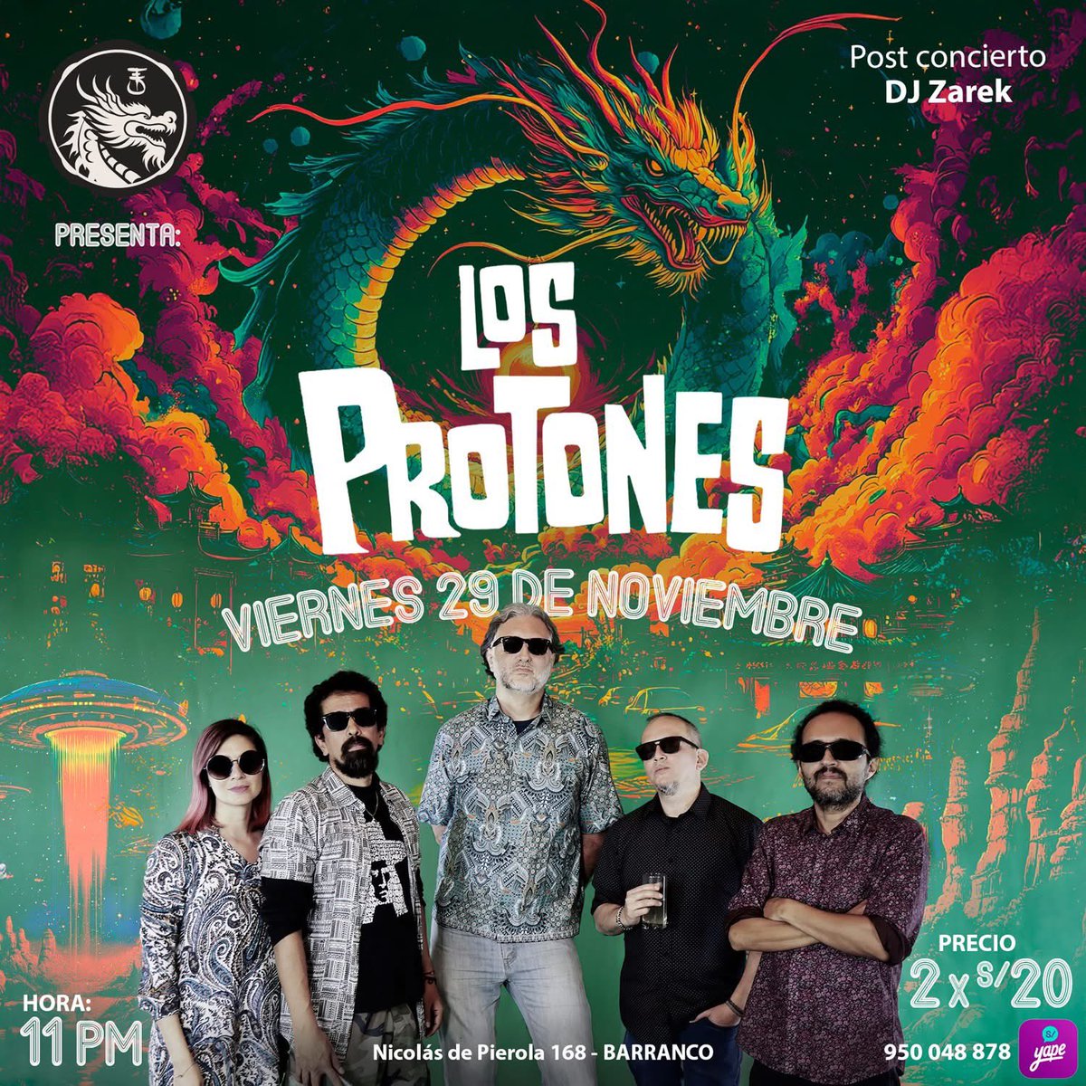 Los Protones tweet media