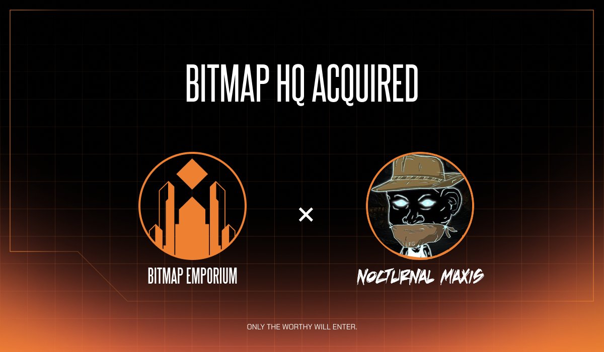 Nocturnal Maxis (@nocturnalmaxis) on Twitter photo We are thrilled to announce we have secured a land from <a href="/BitmapEmporium/">Bitmap Emporium</a> metaverse and our community members became eligible for Guaranteed WL spots.
Check our Discord server for the giveaway We are thrilled to announce we have secured a land from <a href="/BitmapEmporium/">Bitmap Emporium</a> metaverse and our community members became eligible for Guaranteed WL spots.
Check our Discord server for the giveaway