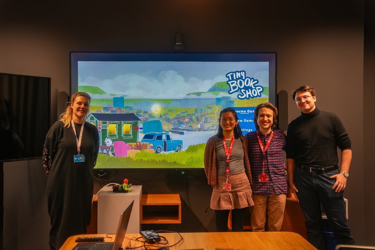 On Monday, we invited neoludic games for their individually tailored mentoring and were happy to support the team with our expertise in various fields. We wish the team all the best and are already looking forward to the final release of Tiny Bookshopy 📚
