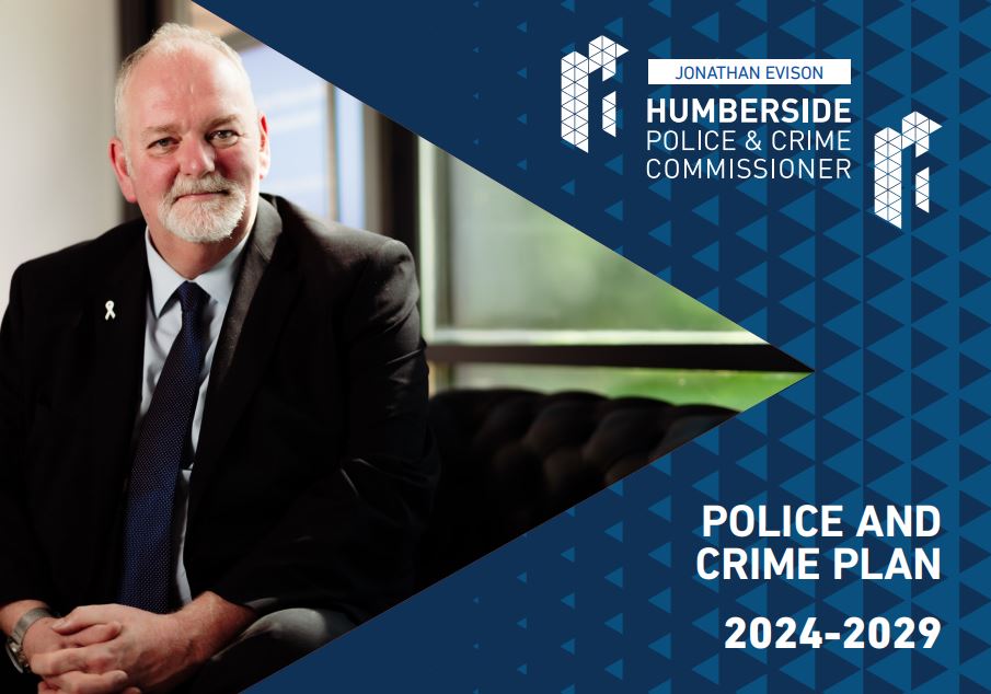 Jonathan Evison PCC, has published his Police and Crime Plan, the strategic document which sets the objectives for his next term of office and how he will work with the police and other partners to achieve them. 
To read the plan, visit ow.ly/EeMz50UfKLC