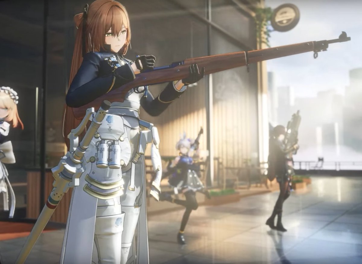 ShikikanAventa's tweet photo. MICA just showed us unreleased dolls with their new GFL2 EN trailer WTF

THEY COOKED https://t.co/U52XXMMGVF