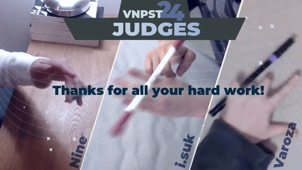 We sincerely thank all the judges for their dedication and fairness throughout the competition. Your efforts made the event a success and helped the contestants grow. We truly appreciate your support!