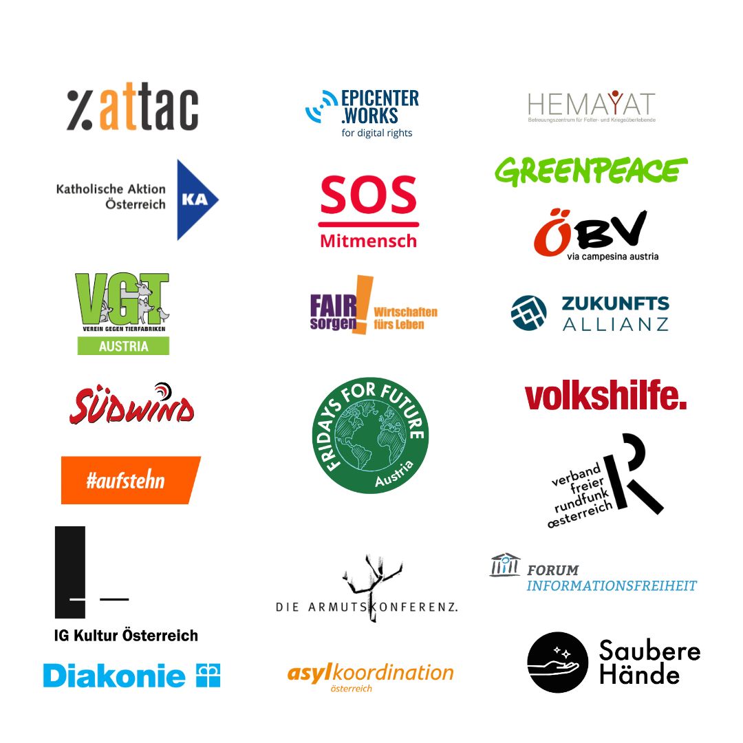 Saubere Hände (@saubere_haende) on Twitter photo (2/3) Unsere Demokratie gerät immer mehr in Gefahr - daher fordern wir von der zukünftigen Regierung und damit von den Koalitionsverhandler:innen von <a href="/volkspartei/">Volkspartei</a> <a href="/SPOE_at/">SPÖ</a> und <a href="/neos_eu/">NEOS - Das Neue Österreich</a> das Thema zu einem übergeordneten Leitprojekt zu machen. Alle beteiligten Organisationen: (2/3) Unsere Demokratie gerät immer mehr in Gefahr - daher fordern wir von der zukünftigen Regierung und damit von den Koalitionsverhandler:innen von <a href="/volkspartei/">Volkspartei</a> <a href="/SPOE_at/">SPÖ</a> und <a href="/neos_eu/">NEOS - Das Neue Österreich</a> das Thema zu einem übergeordneten Leitprojekt zu machen. Alle beteiligten Organisationen: