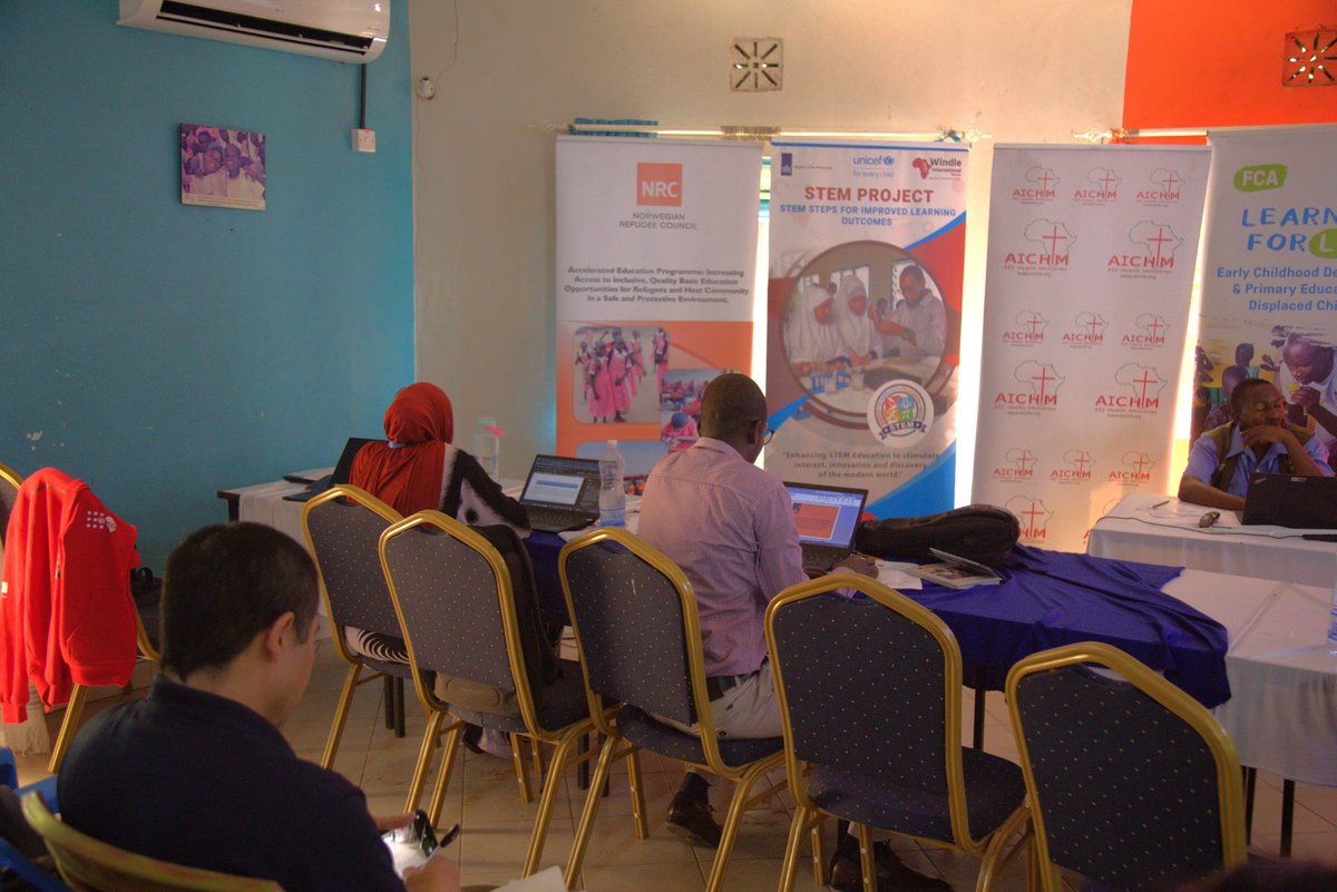 WindleKe_Som's tweet photo. Celebrating the successful joint project launch of #UNICEF #PROSPECTS 2.0 project in #Kakuma earlier today.
Through WIK,Refugee and Host community schools are getting support for enhanced #STEM #Education to stimulate interest, #innovation&amp;discovery of the modern world. https://t.co/mtvZgyBLZA