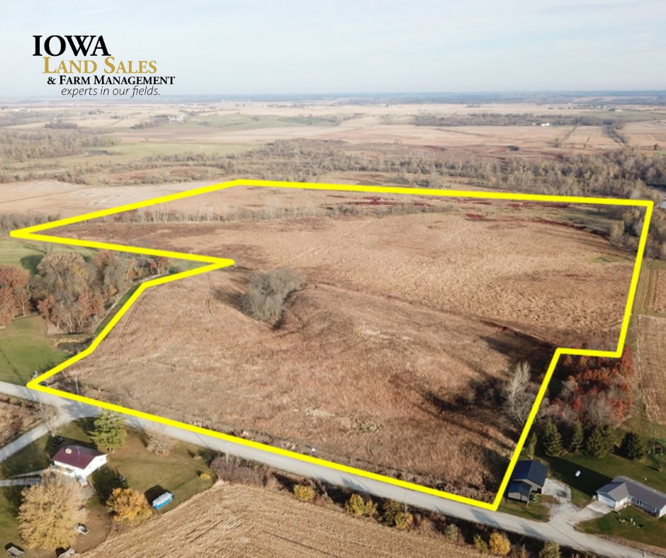 IALandSales's tweet photo. 📲Online bidding is open until 11 a.m. TODAY (11/26) on 94 acres m/l in Keokuk County! 

This property carries a 60.2 CSR2, with most of the land being enrolled in CRP at a competitive rental rate. 

Bid online now > https://t.co/NSVNy5W63Z https://t.co/6hlV550Bi8