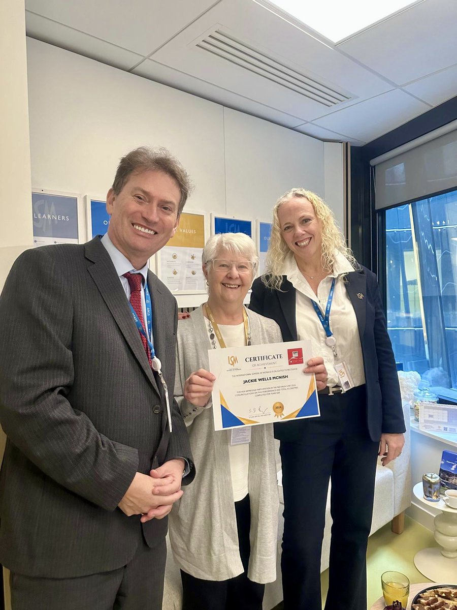 International School of Monaco (@ismonaco) on Twitter photo Today our Director, Deputy Director Wellbeing, and PTA President were thrilled to present certificates to the top 3 Secondary students in <a href="/NoFinishLineMC/">No Finish Line Monaco</a>, plus a special thank you to 80-year-old Jackie Wells McNish for an amazing 72 km! 🏃♀️💪 #teamISM #nofinishline #NFL Today our Director, Deputy Director Wellbeing, and PTA President were thrilled to present certificates to the top 3 Secondary students in <a href="/NoFinishLineMC/">No Finish Line Monaco</a>, plus a special thank you to 80-year-old Jackie Wells McNish for an amazing 72 km! 🏃♀️💪 #teamISM #nofinishline #NFL