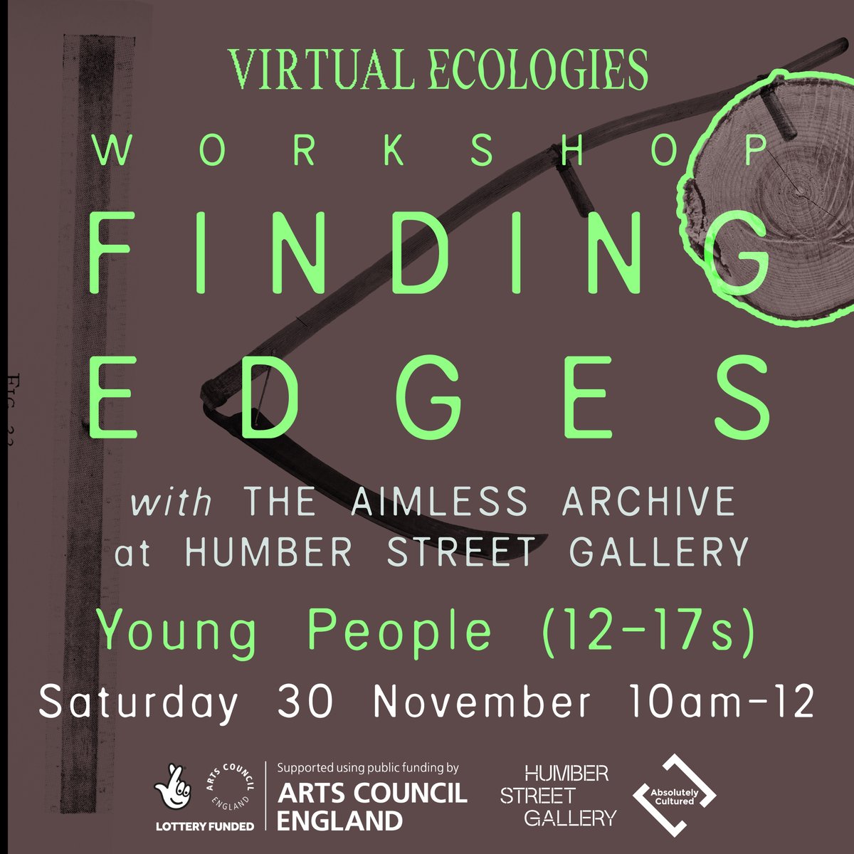 Join The Aimless Archive this Saturday at Humber Street Gallery for a Virtual Ecologies critical response workshop. 

Find out more or book your place, visit: @virtualecologies (Instagram) / virtualecologies.com
