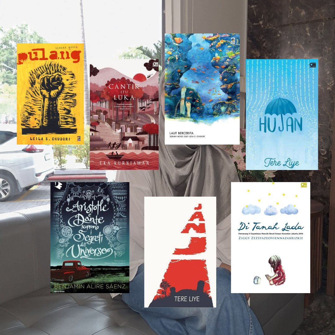 audaeciously's tweet image. 7 book that define my taste